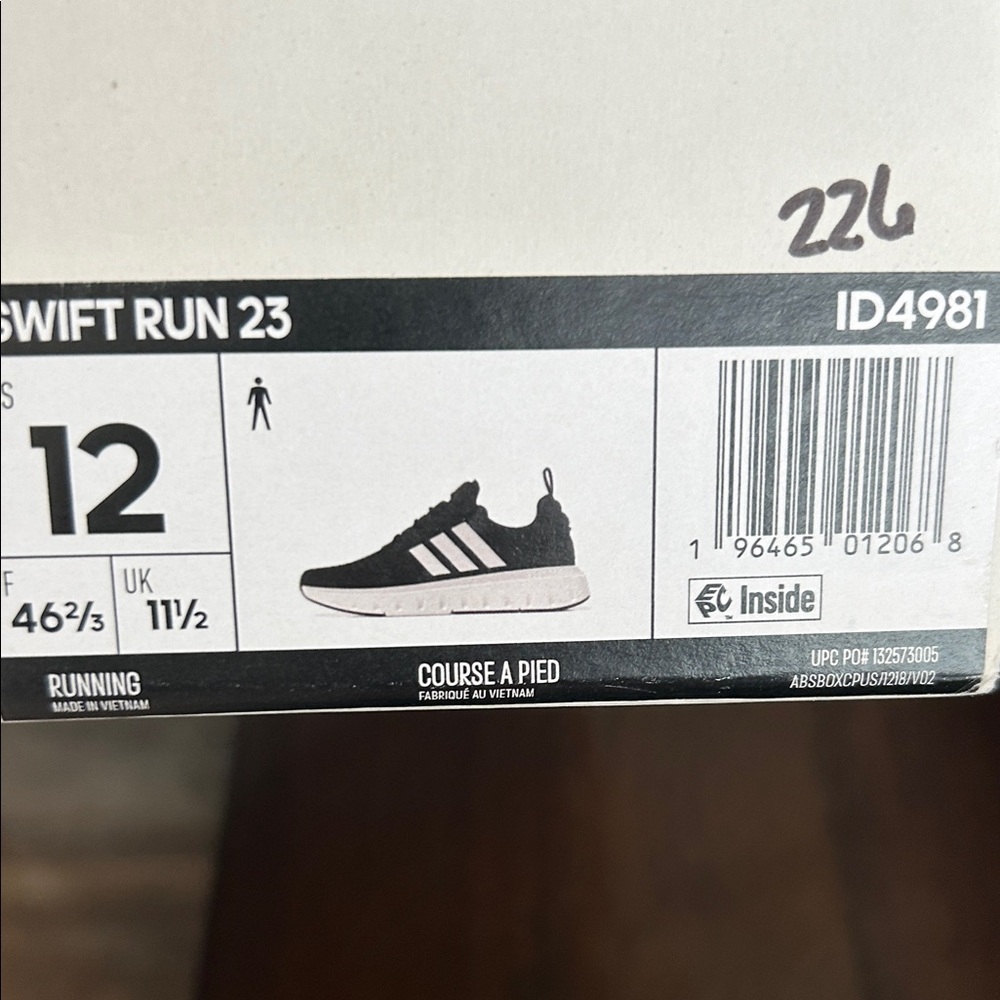 Adidas Swift Run 23 NWT - Picture 8 of 9